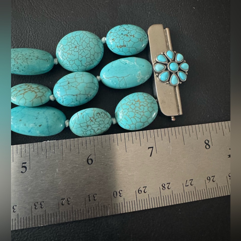 New Lauren Ralph Lauren Turquoise Bracelet - Picture 6 of 10